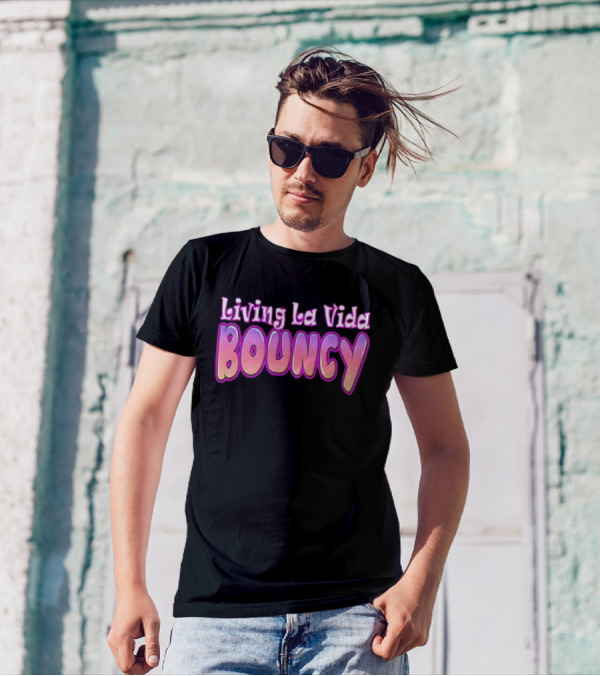Living La Vida Bouncy Vibrant Pink T-Shirt