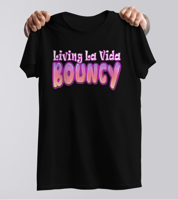 Living La Vida Bouncy Vibrant Pink T-Shirt