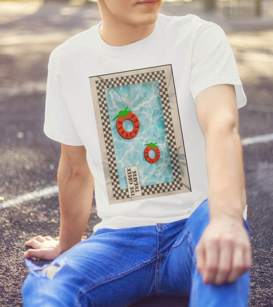 Bleachers At The Greek Theatre September 21 2024 Los Angeles CA Pool Float T-Shirt