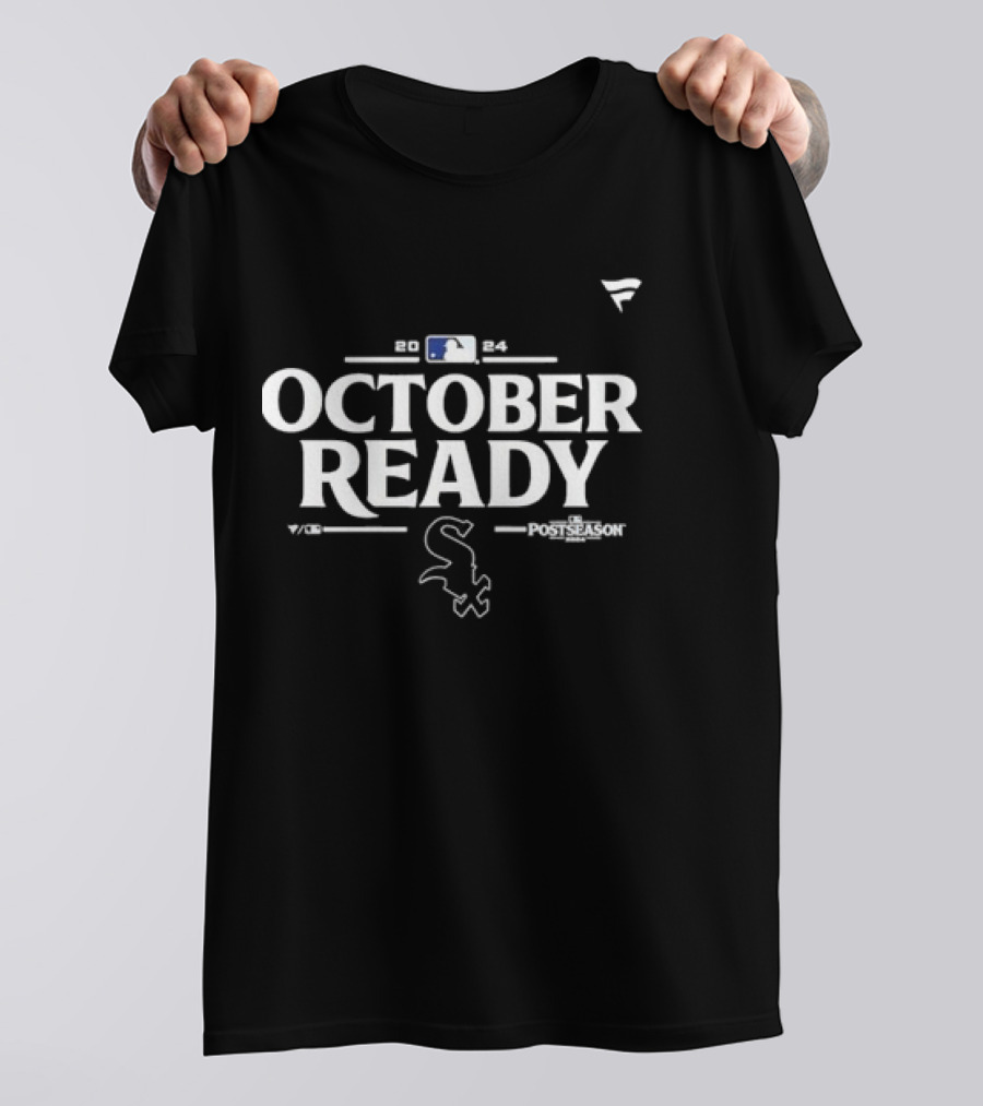 Chicago White Sox 2024 MLB Postseason October Ready Locker Room T-Shirt