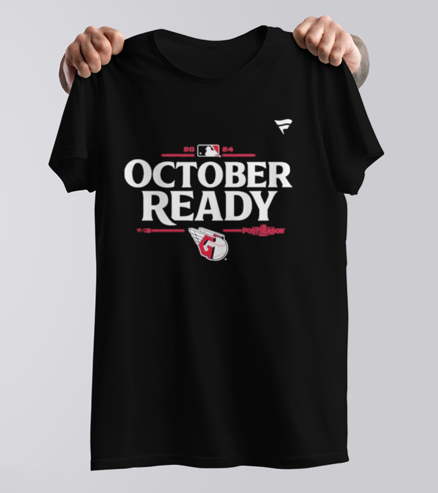 Cleveland Guardians 2024 October Ready MLB Postseason T-Shirt