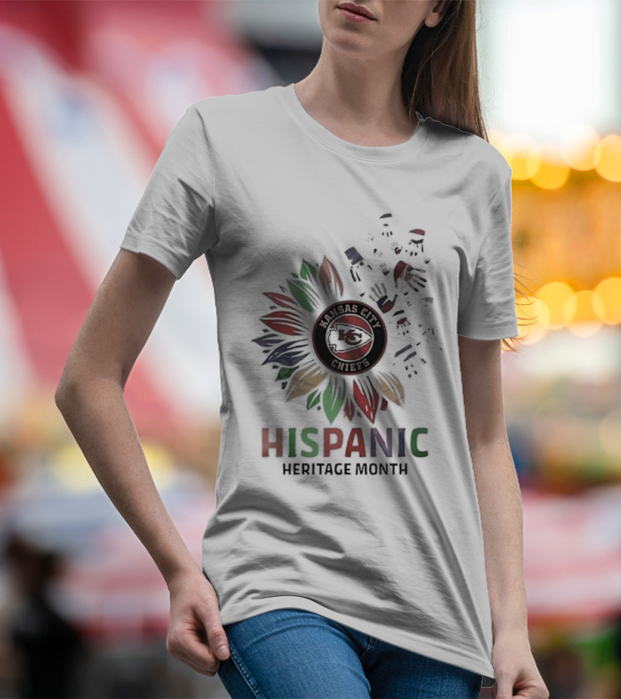 Kansas City Chiefs Hispanic Heritage Month T-Shirt