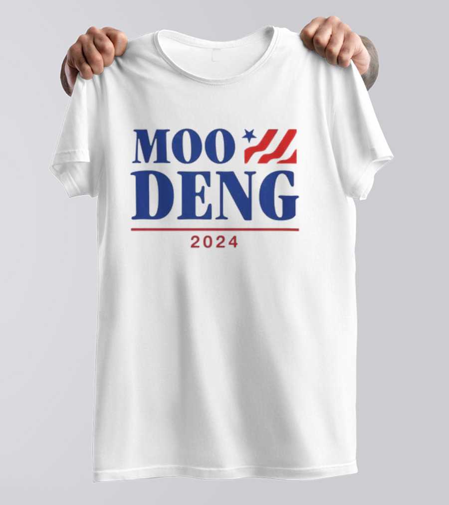 Moo Deng 2024 Hippo Election Campaign Premium T-Shirt