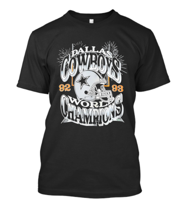 Dallas Cowboys 92 93 World Champions Vintage You Gotta Believe T-Shirt