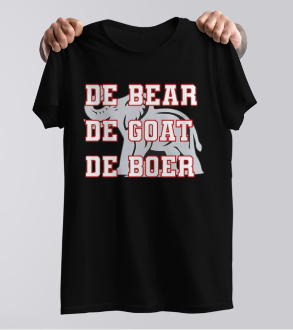 De Bear De Goat De Boer Elephant T-Shirt