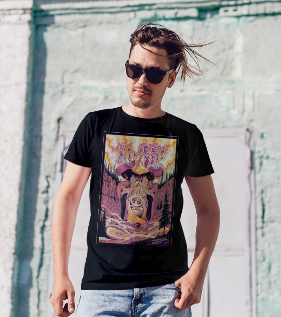 Goose Troutdale OR Tour Sep 22 2024 Psychedelic Wizardry T-Shirt