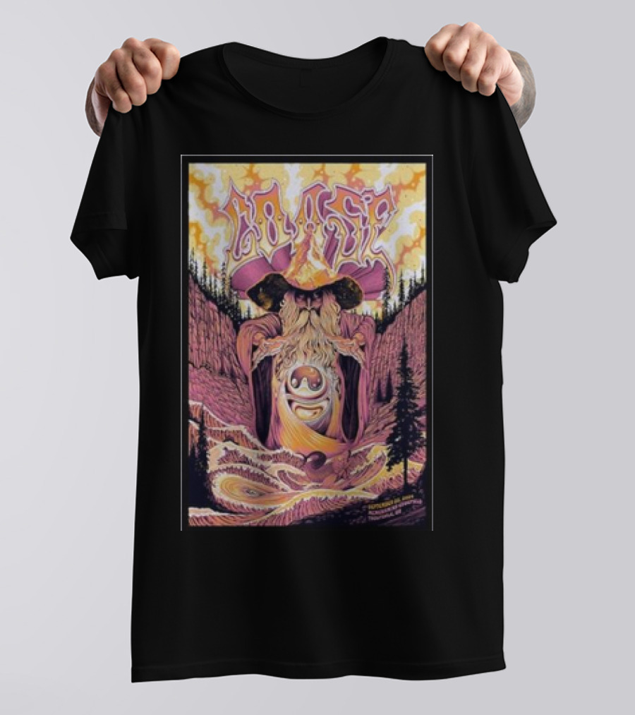 Goose Troutdale OR Tour Sep 22 2024 Psychedelic Wizardry T-Shirt