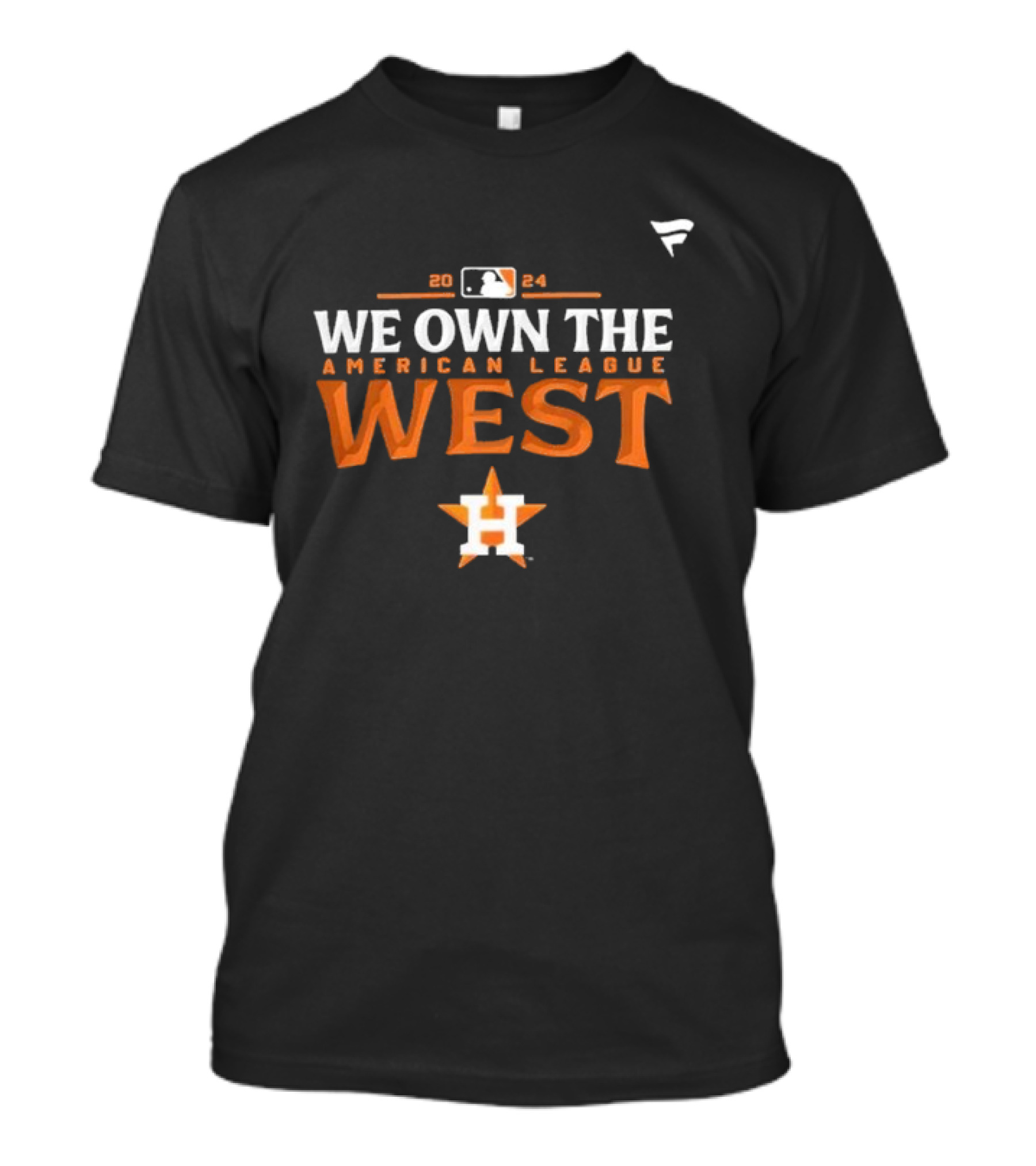 Houston Astros 2024 We Own The American League West Division Champions T-Shirt
