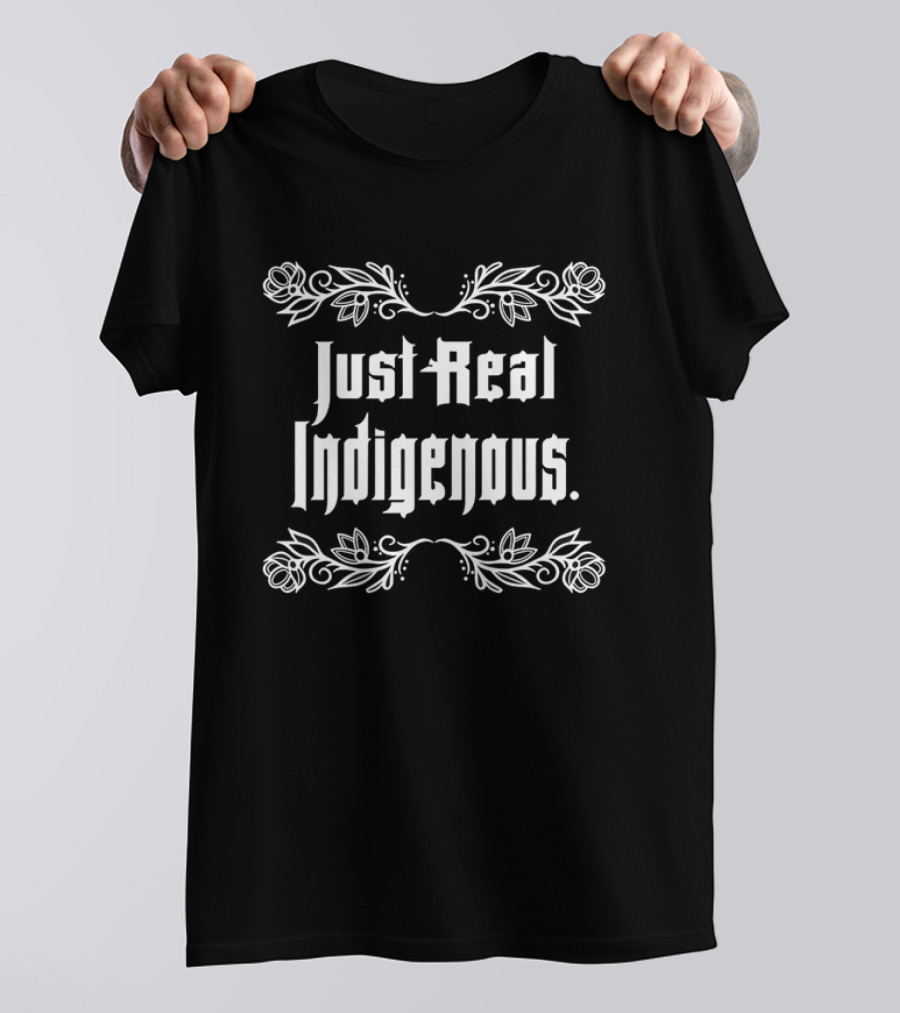 Just Real Indigenous Floral T-Shirt