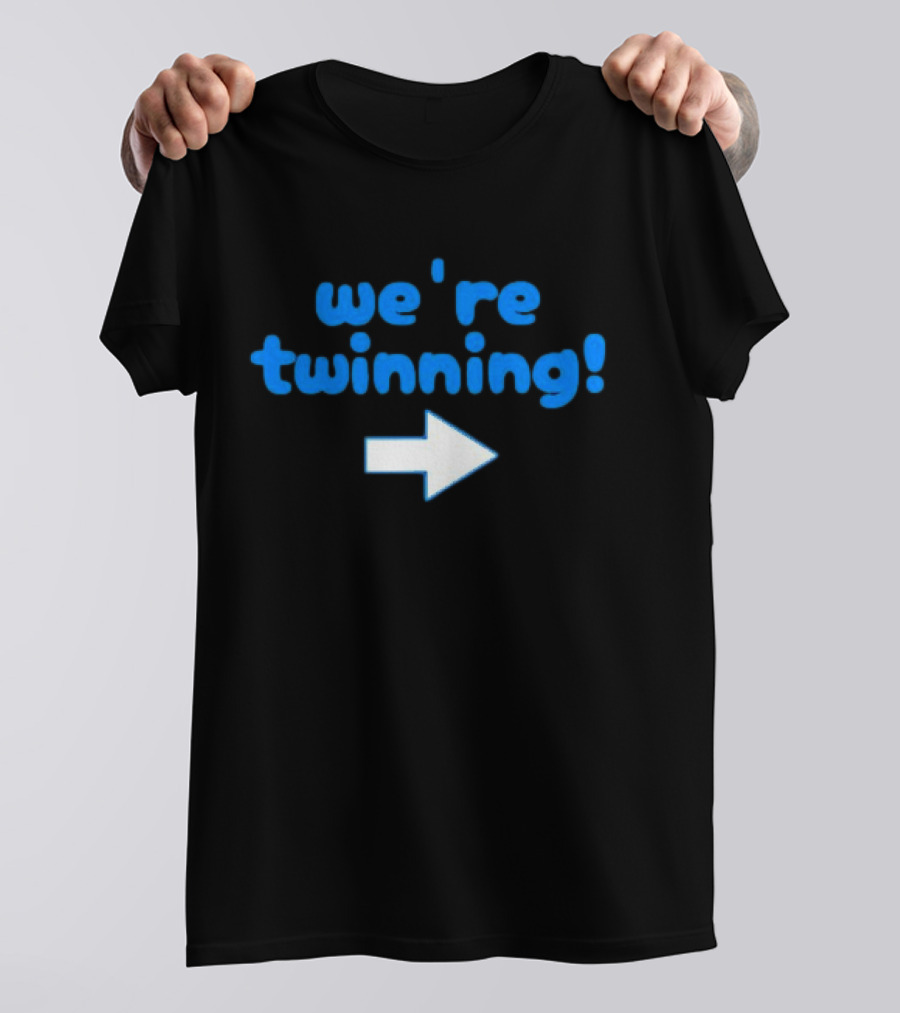 We're Twinning With My Bestie Spirit Week Twin Day Best Friend T-Shirt