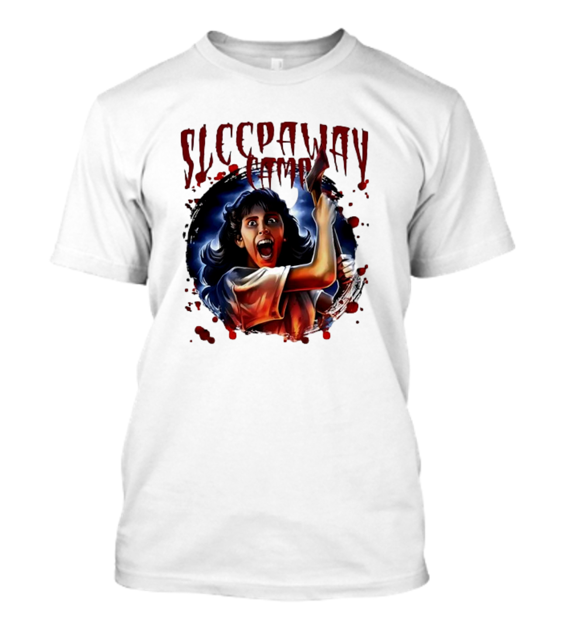 Sleepaway Camp Angela Baker Halloween Horror Movie T-Shirt