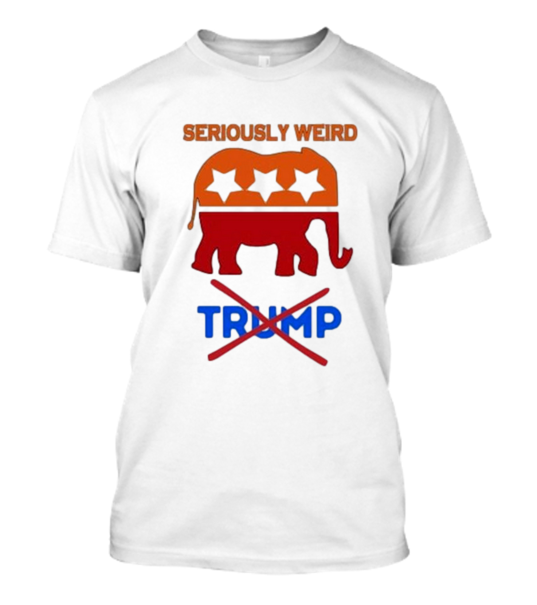 Seriously Weird GOP Elephant Anti Trump T-Shirt