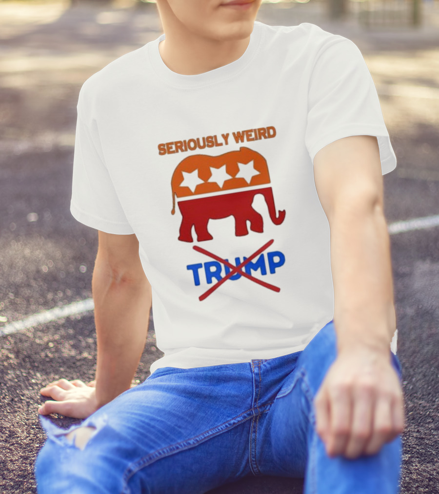 Seriously Weird GOP Elephant Anti Trump T-Shirt