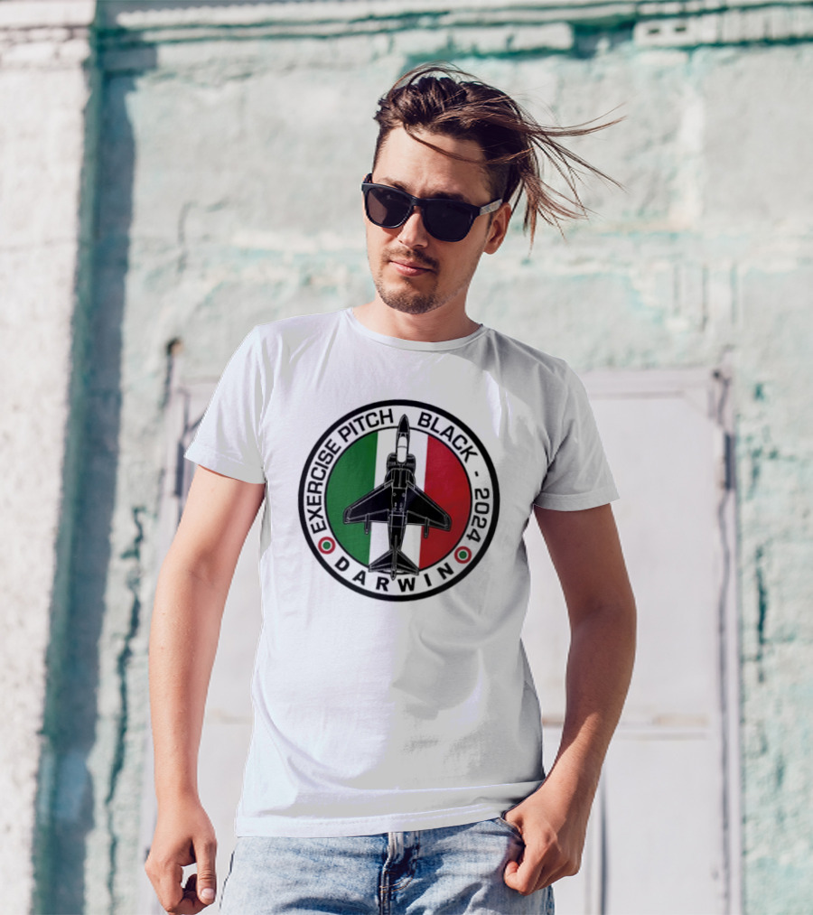 Exercise Pitch Black 2024 Darwin Italian Air Force Harrier T-Shirt