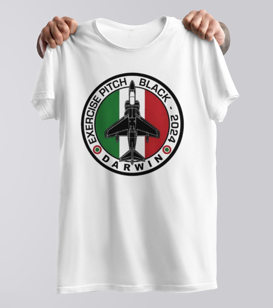 Exercise Pitch Black 2024 Darwin Italian Air Force Harrier T-Shirt