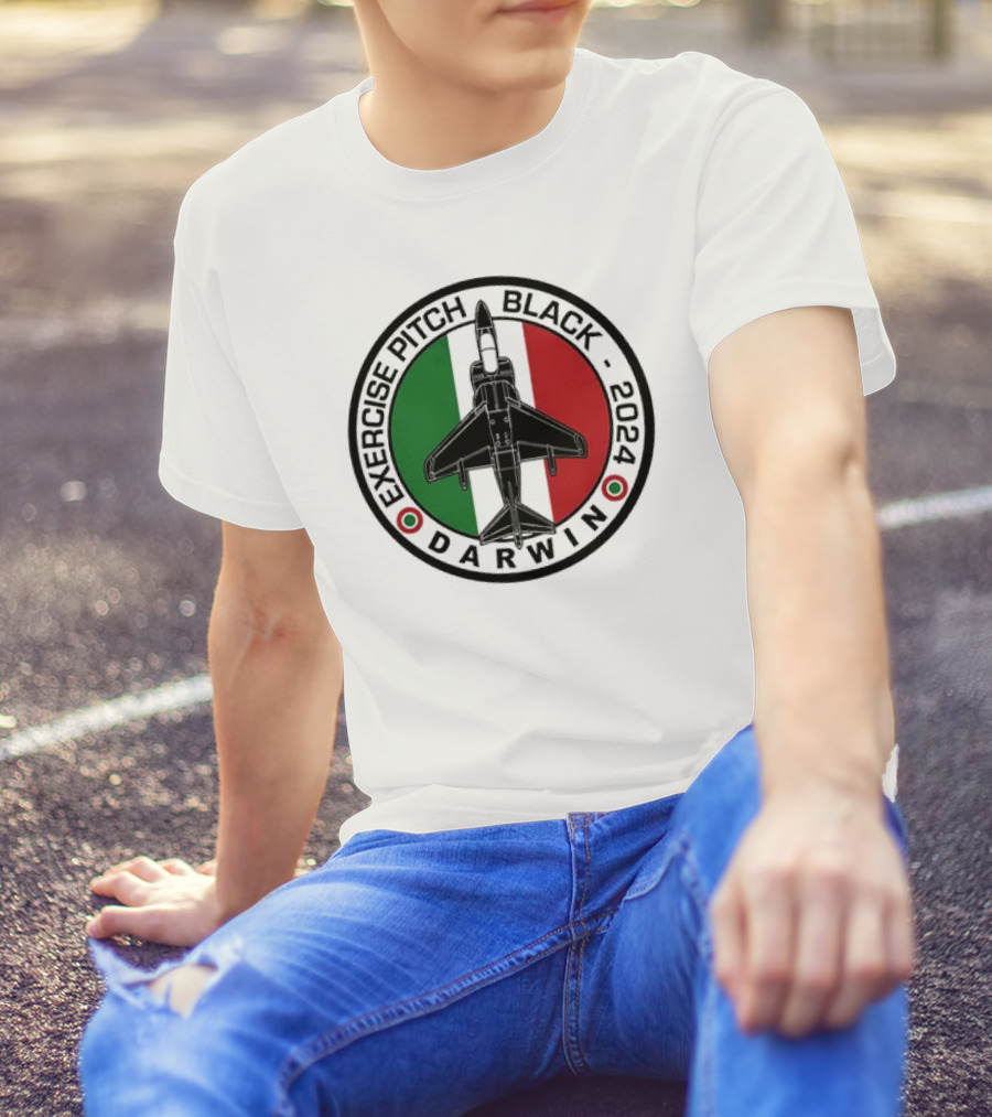 Exercise Pitch Black 2024 Darwin Italian Air Force Harrier T-Shirt