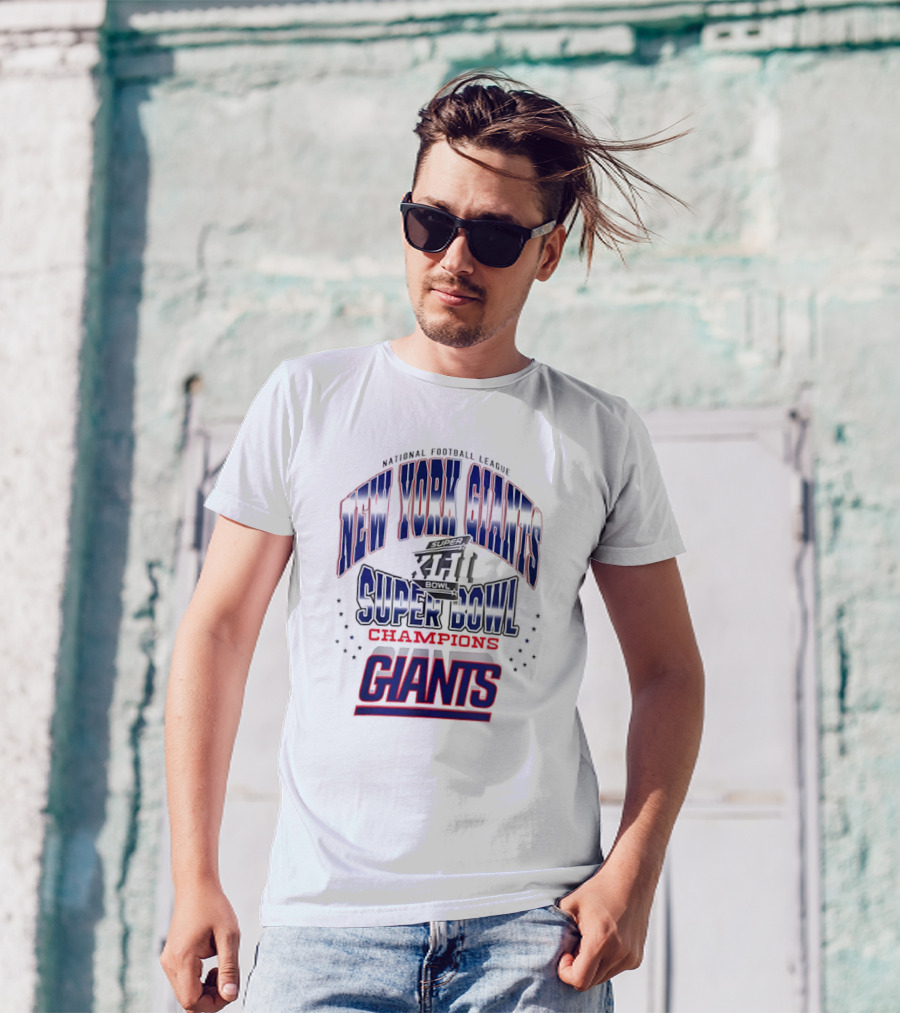 National Football League New York Giants Super Bowl XLII Champions Giants T-Shirt