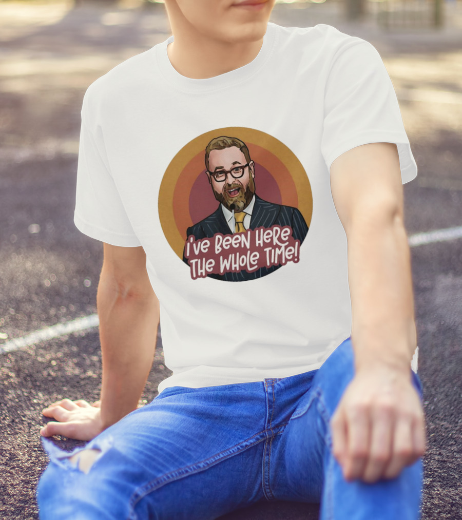 Sam Reich I've Been Here The Whole Time Comic T-Shirt
