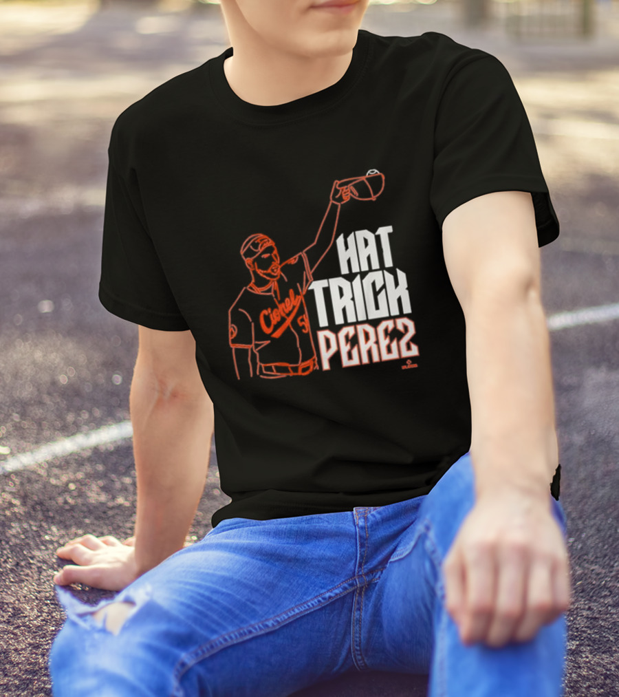 Baltimore Orioles Cionel Perez Hat Trick Perez Player T-Shirt