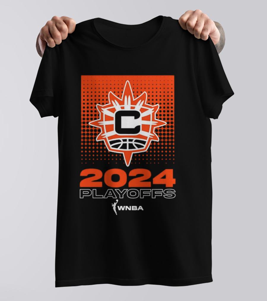 Connecticut Sun 2024 Playoffs WNBA T-Shirt