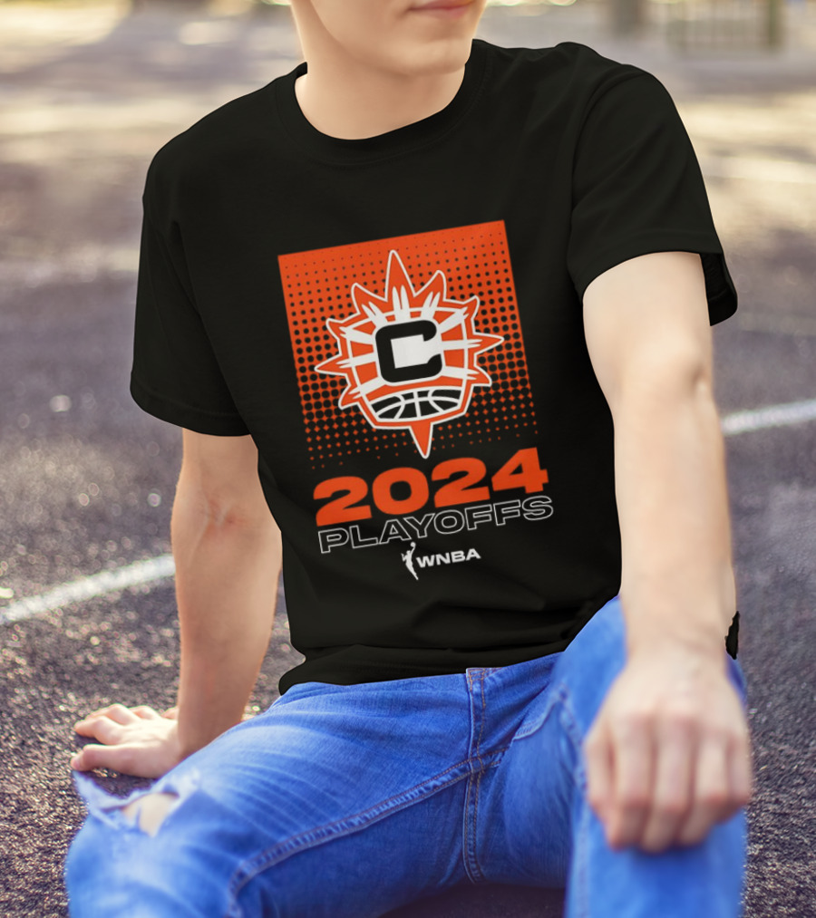 Connecticut Sun 2024 Playoffs WNBA T-Shirt