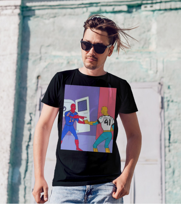 Josh Allen Bills Vs Josh Hines-Allen Jaguars Spider-Man Meme MNF Showdown T-Shirt