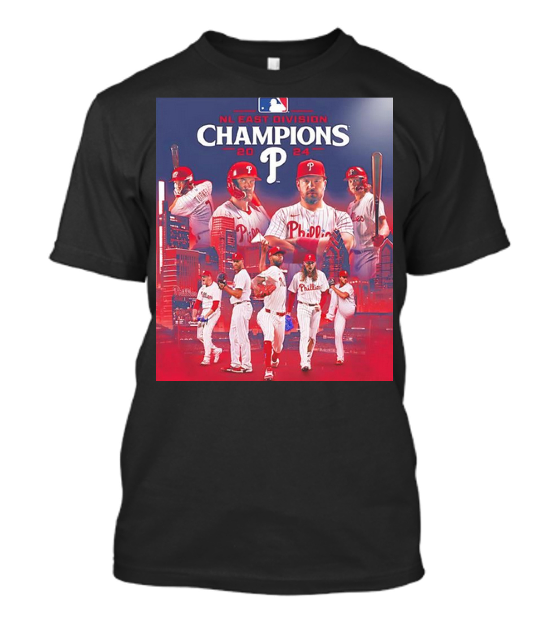 NL East Division Champions Philadelphia Phillies T-Shirt