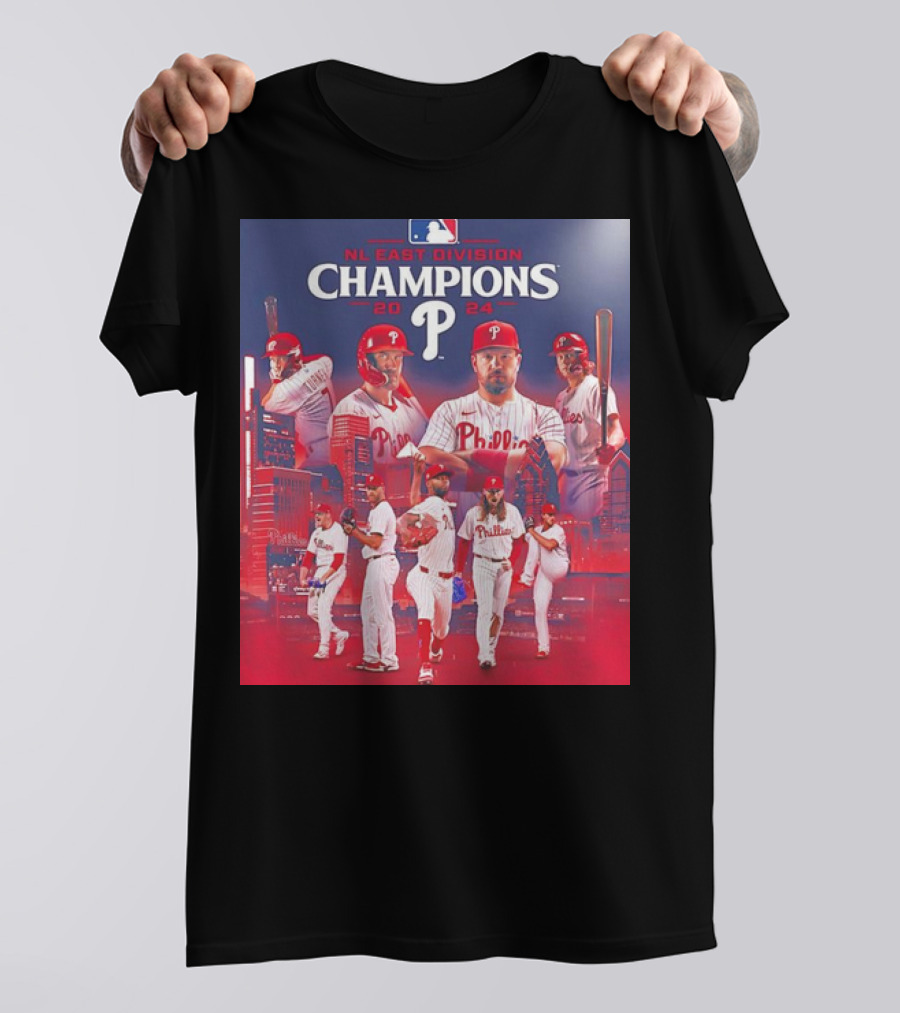 NL East Division Champions Philadelphia Phillies T-Shirt