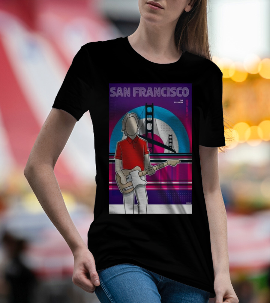 San Francisco The Fillmore Paul Weller September 22-23 2024 Show T-Shirt