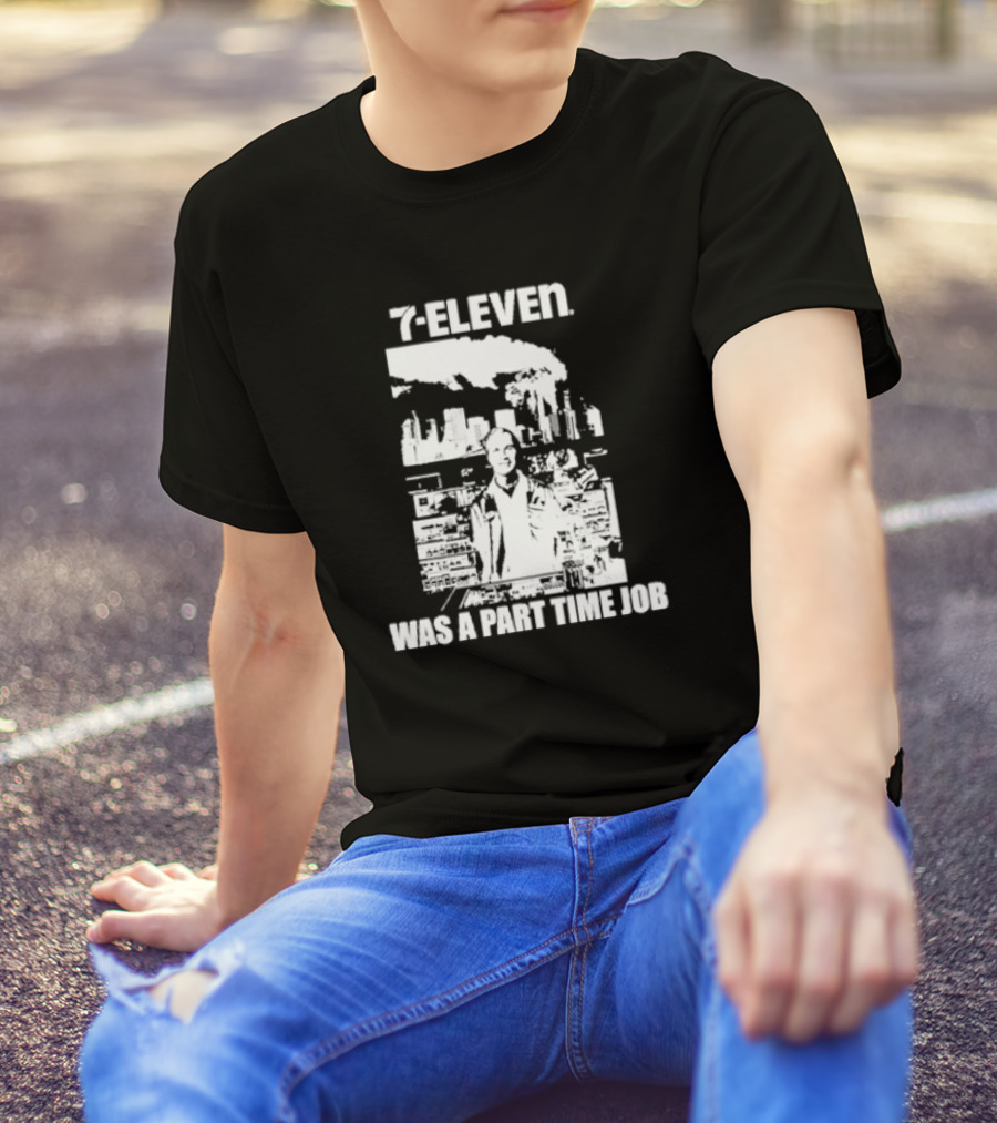 Punk With A Camera Crustin Bieber 7-Eleven Was A Part Time Job T-Shirt