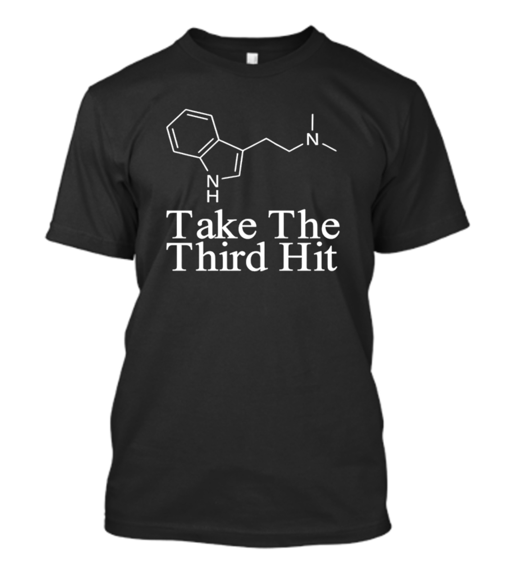Take The Third Hit Molecular Chemistry Structure T-Shirt