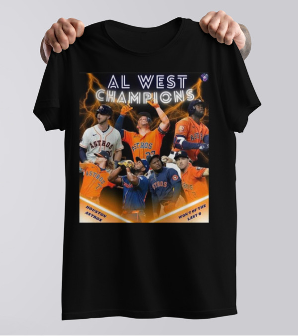 Houston Astros AL West Champions Won 7 Of The Last 8 T-Shirt