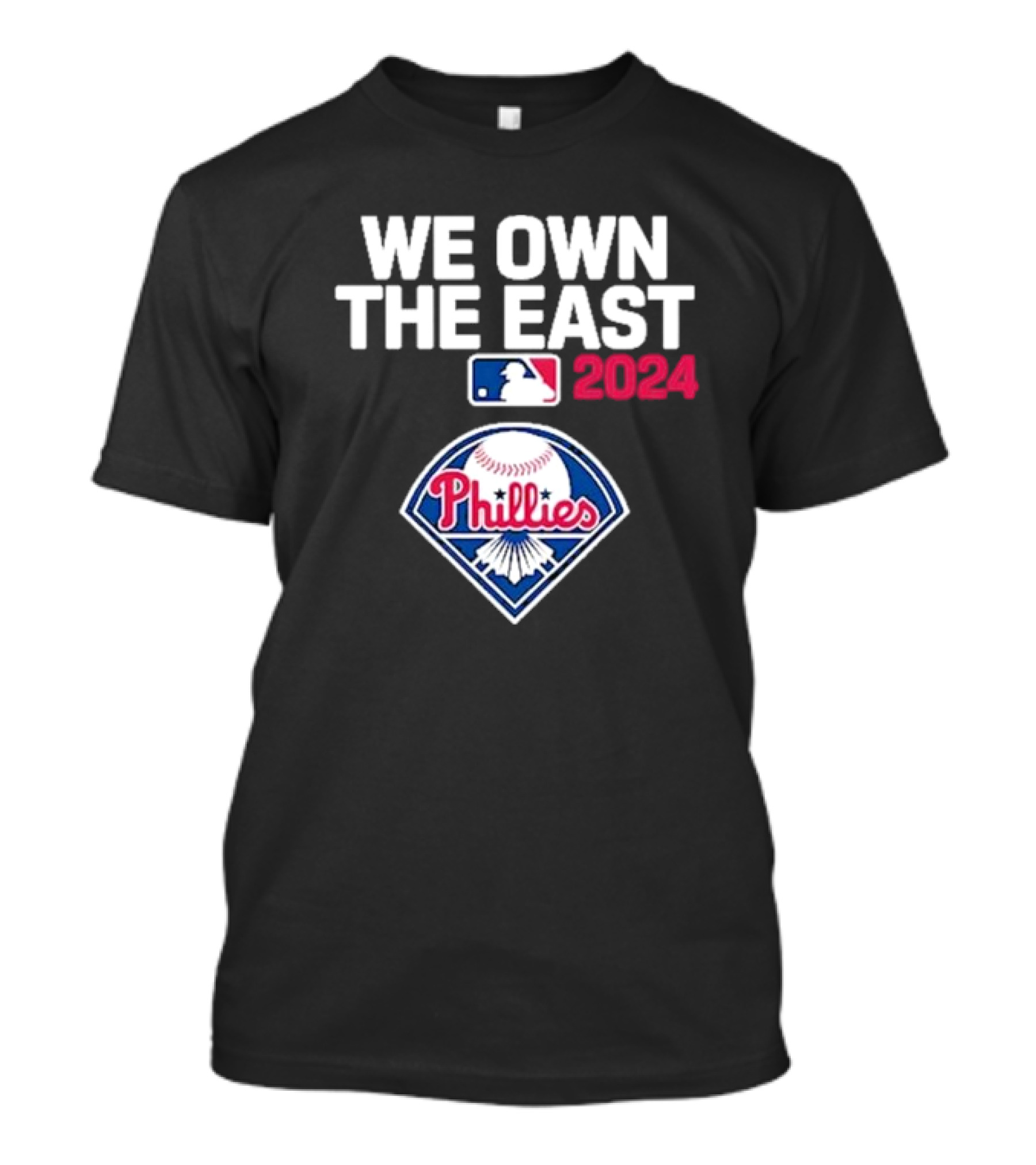 We Own The East 2024 Philadelphia Phillies MLB Retro T-Shirt