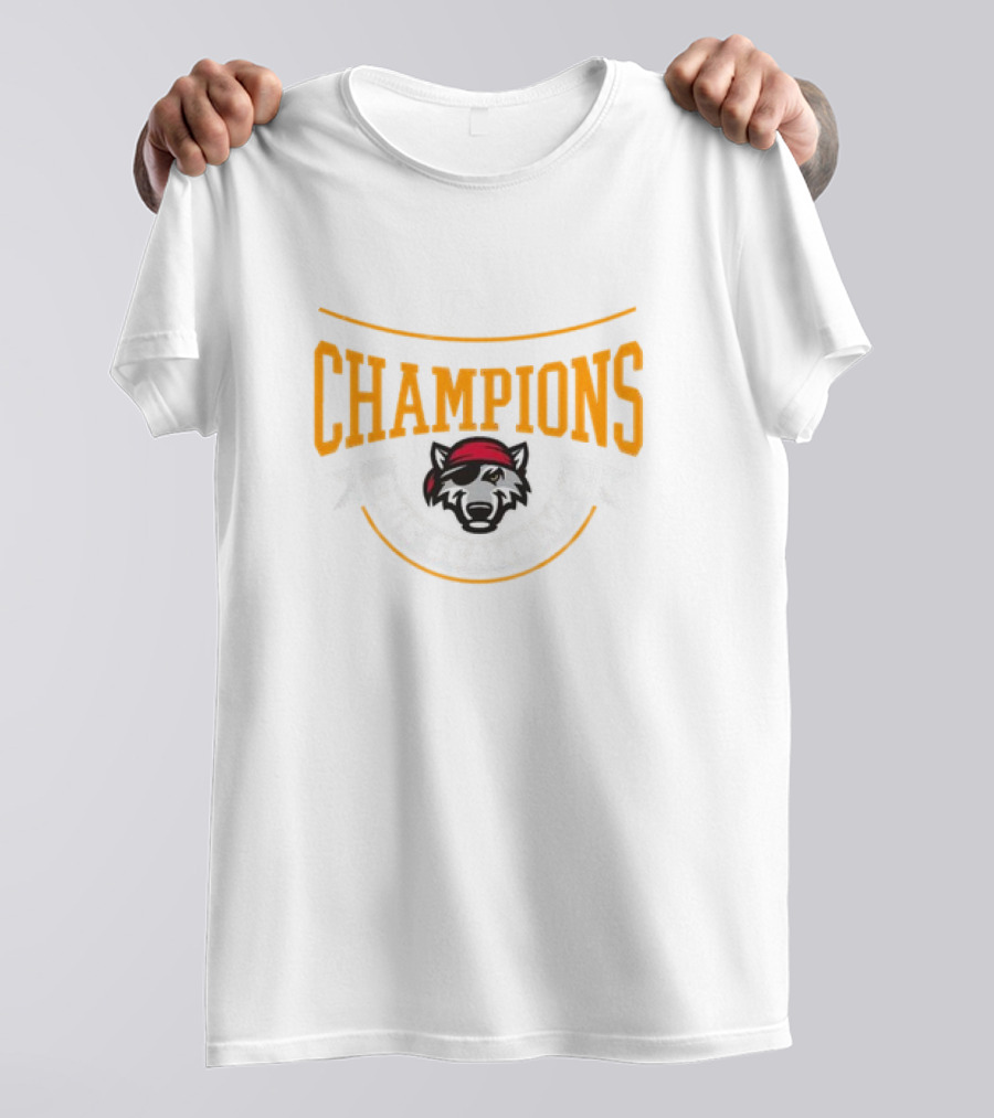 Champions Erie SeaWolves MLB Eastern League Champions T-Shirt