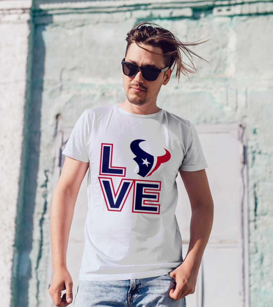 Houston Texans NFL Love Football Season T-Shirt