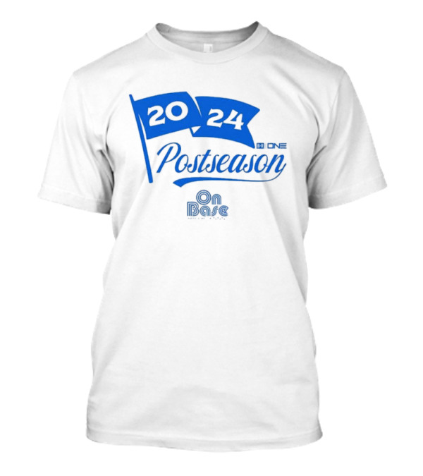 Los Angeles Dodgers Mookie Betts Postseason 2024 On Base T-Shirt