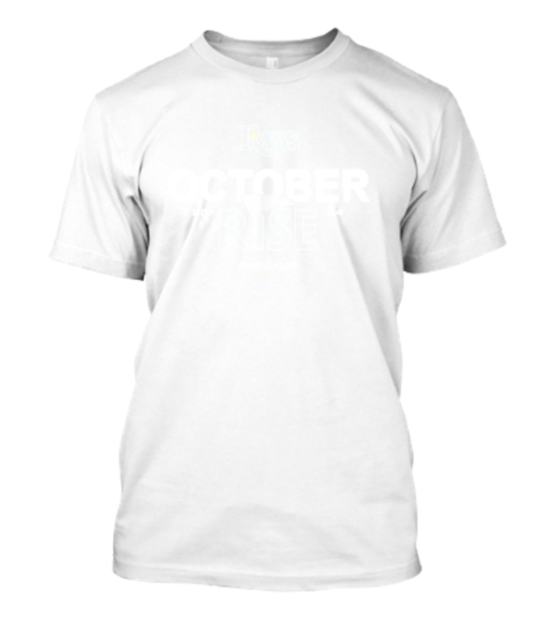 Tampa Bay Rays October Rise 2024 Postseason T-Shirt