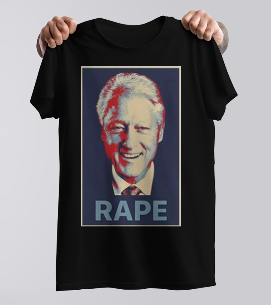 Alex Jones Bill Clinton Rape T-Shirt