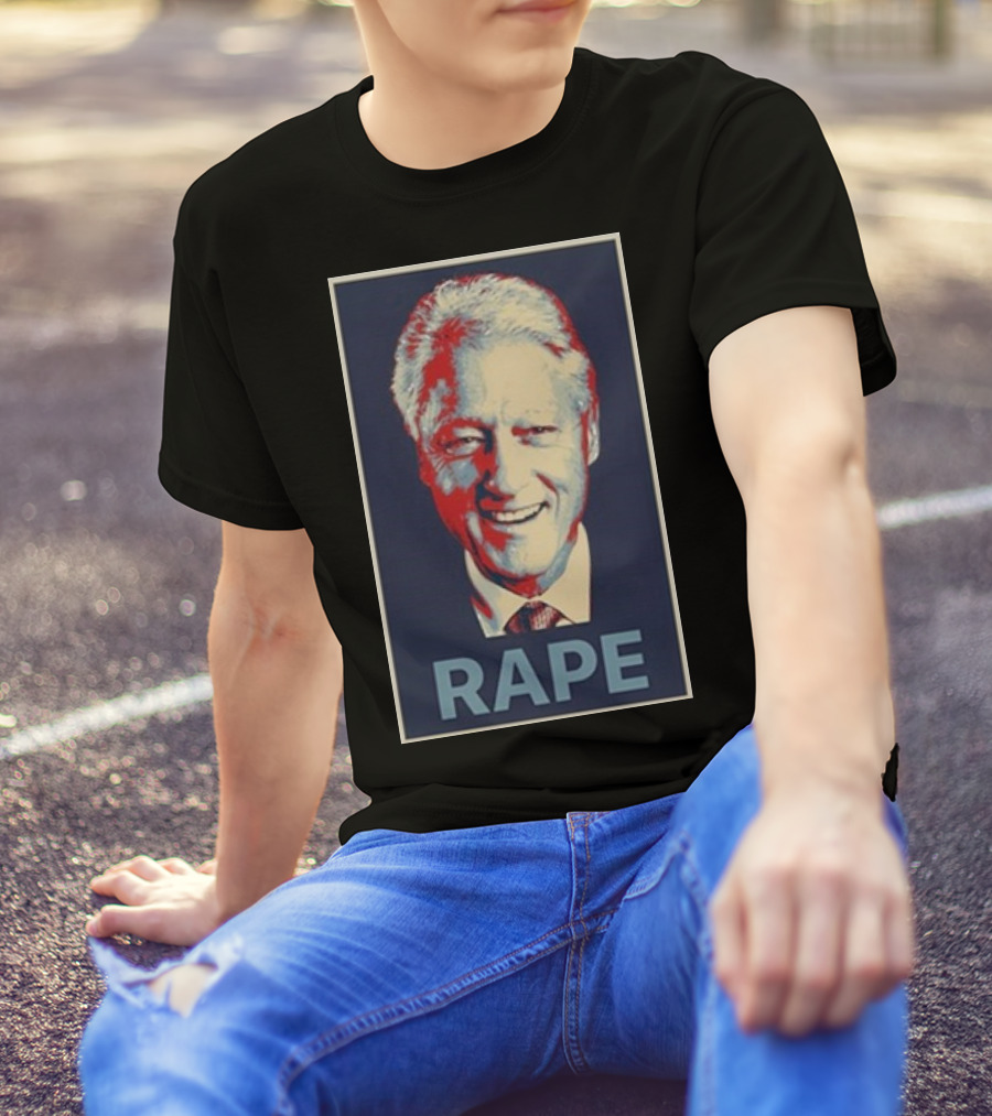 Alex Jones Bill Clinton Rape T-Shirt