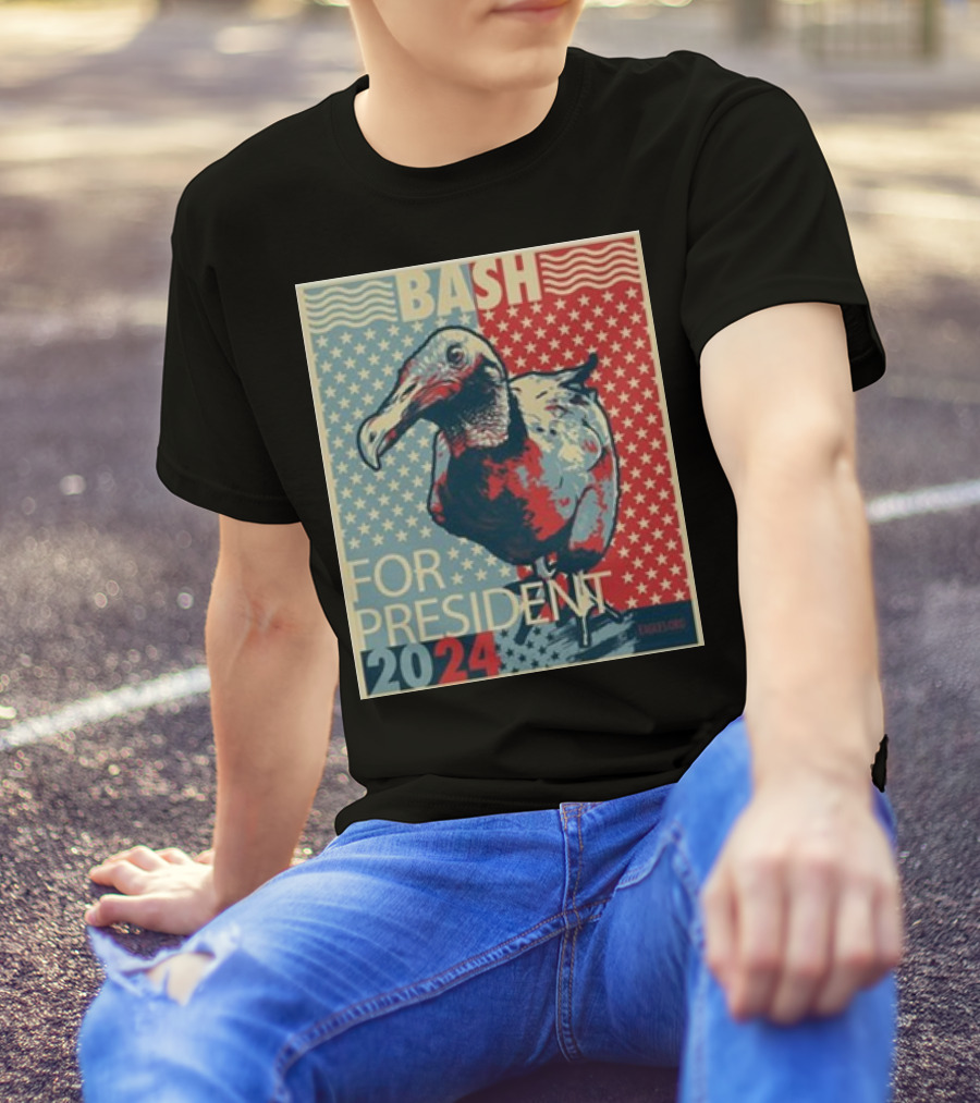 Bash 2024 For President Avian Elections Poster T-Shirt