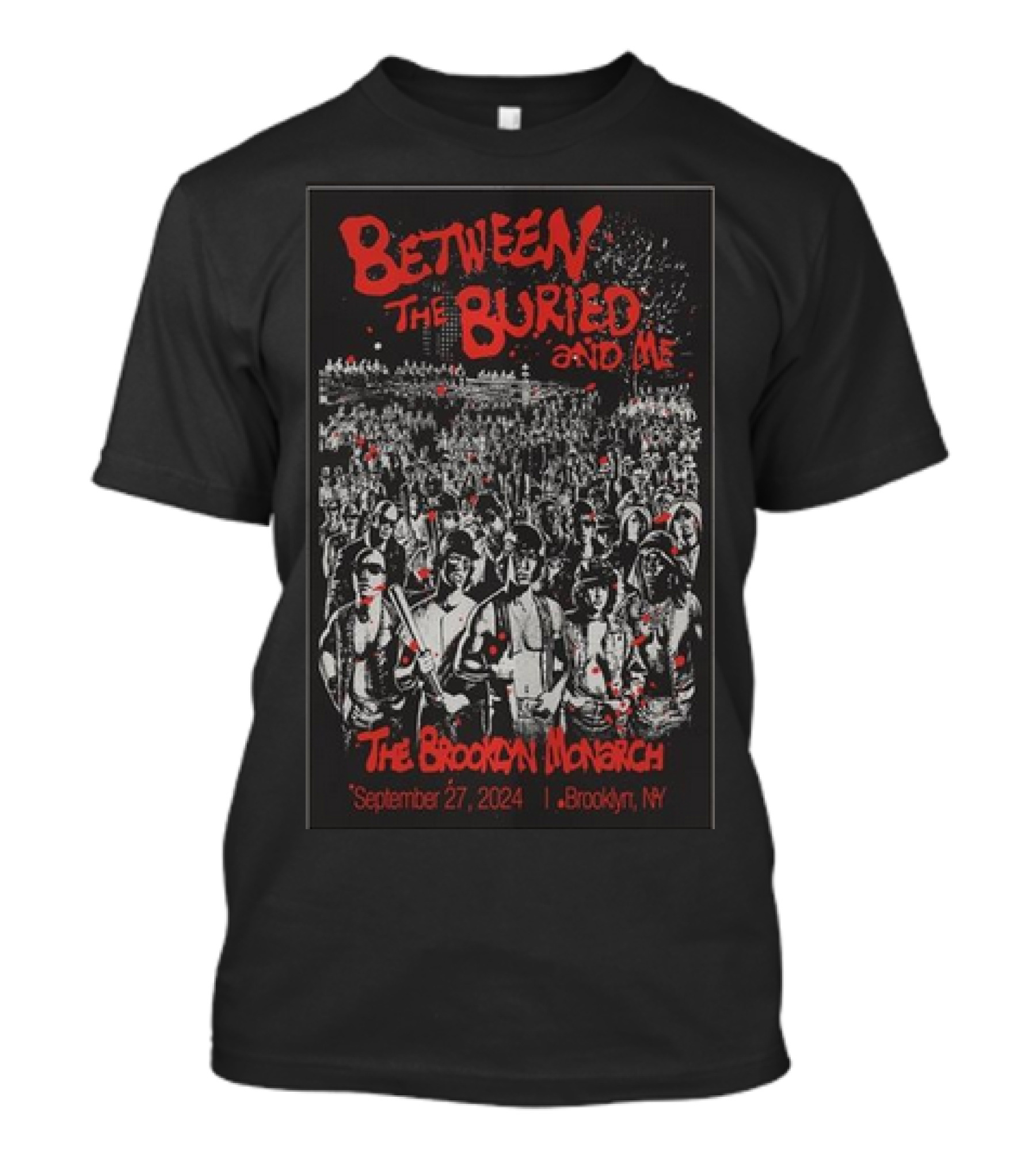 Between The Buried And Me Live At The Brooklyn Monarch September 27 2024 Brooklyn NY T-Shirt