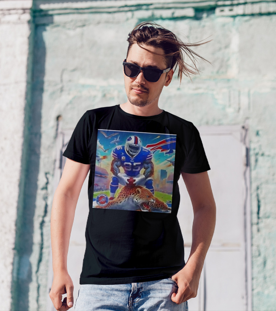 Buffalo Bills Taron Johnson Dominates Over Jacksonville Jaguars With Bold Team Spirit T-Shirt