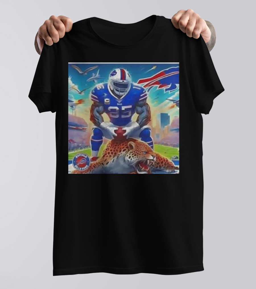 Buffalo Bills Taron Johnson Dominates Over Jacksonville Jaguars With Bold Team Spirit T-Shirt