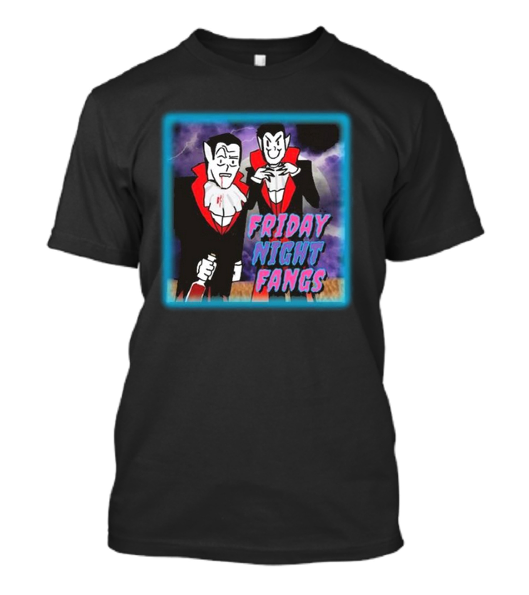 Friday Night Fangs Dallin’s Music Vampires T-Shirt