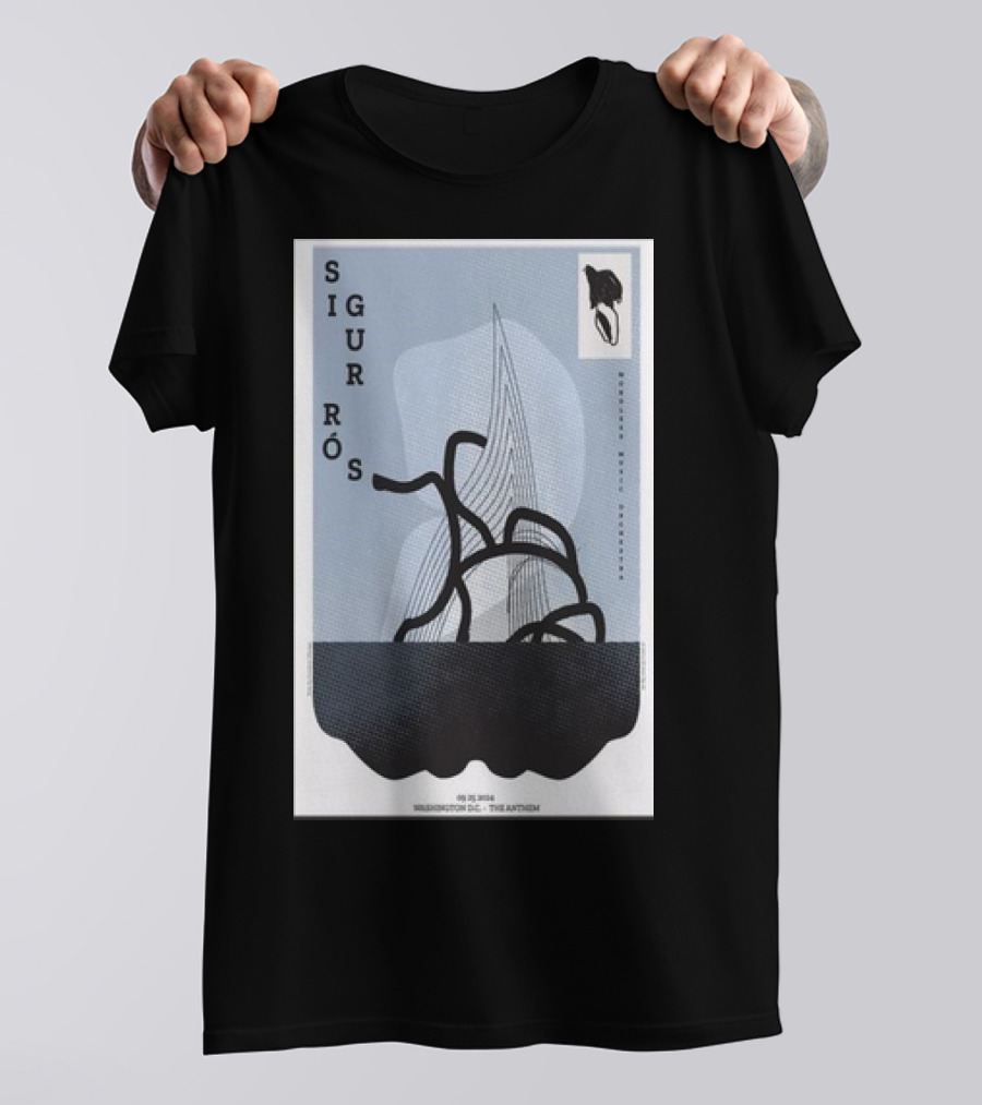 Sigur Rós September 25 2024 The Anthem Washington DC Concert T-Shirt