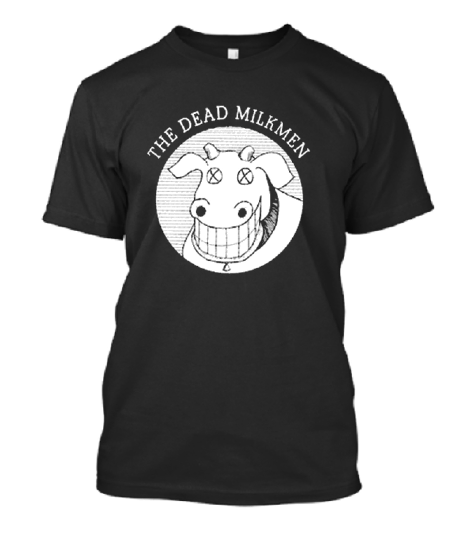 The Dead Milkmen Elsie X-Eyed Grinning Cow T-Shirt