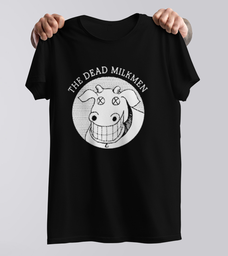 The Dead Milkmen Elsie X-Eyed Grinning Cow T-Shirt