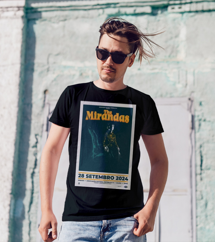The Mirandas Associação Cultural República 14 Olhão 28 Setembro T-Shirt