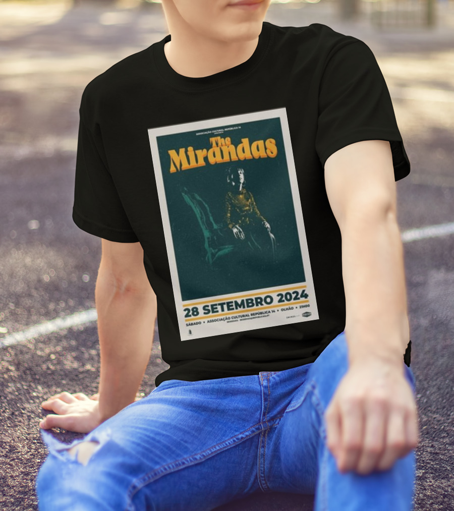 The Mirandas Associação Cultural República 14 Olhão 28 Setembro T-Shirt
