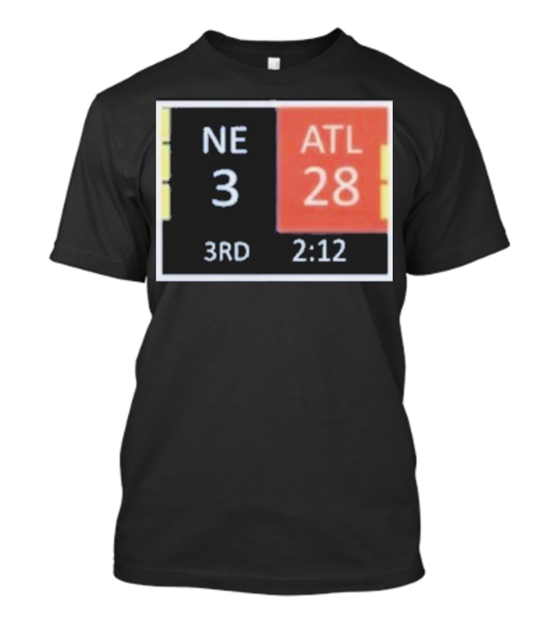 Tom Brady Greatest Comeback NE 3 ATL 28 3rd 2:12 T-Shirt